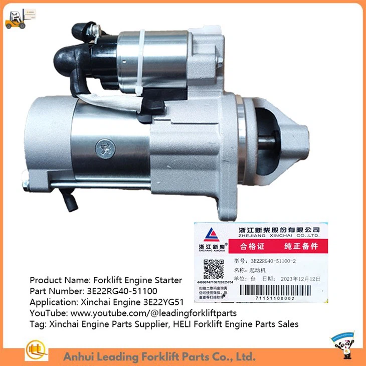 Forklift Engine Starter