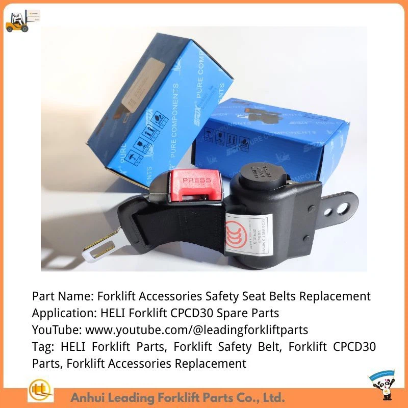 forklift truck safety seat belts