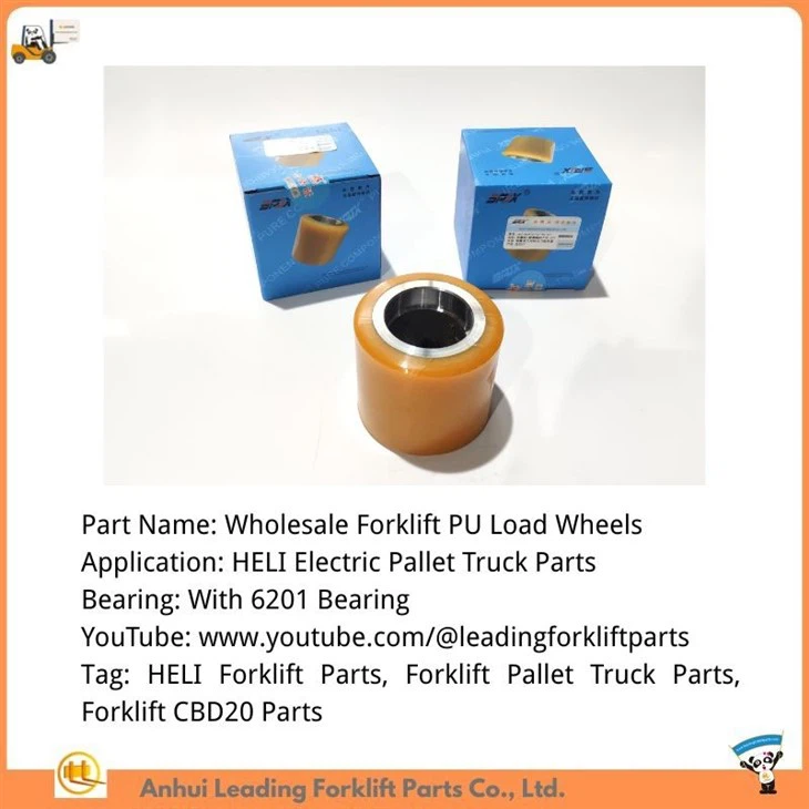 electric pallet truck load wheels